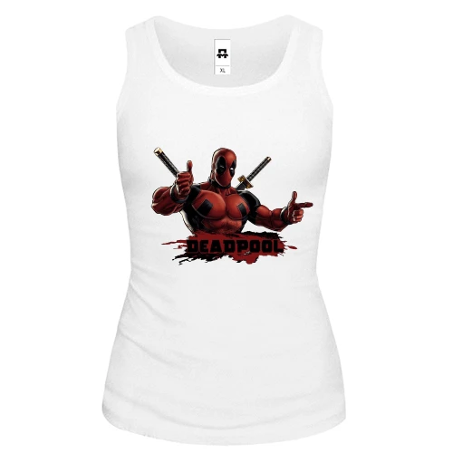Женская майка DEADPOOL