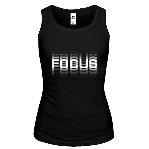 Женская майка пьяный Focus