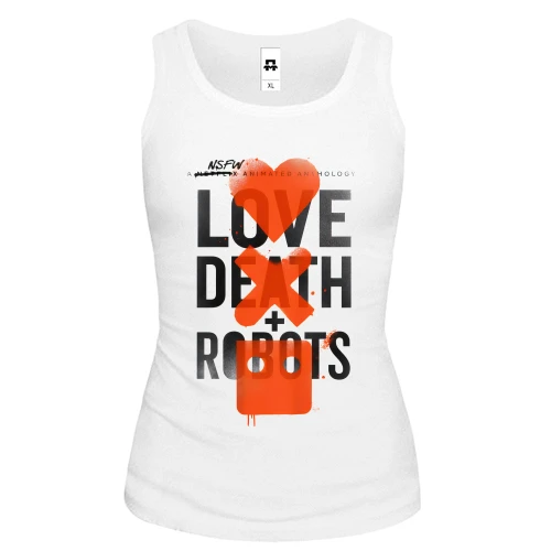 Жіноча майка LOVE DEATH + ROBOTS