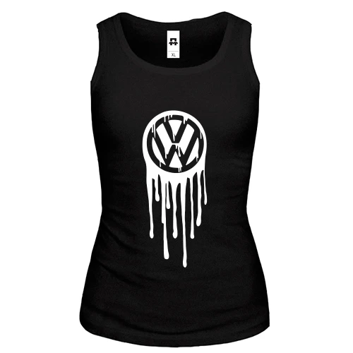 Жіноча майка Volkswagen з патьоками