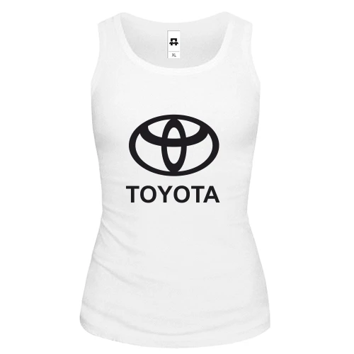 Жіноча майка Toyota (лого)