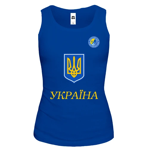 Женская майка Сборная Украины по хоккею