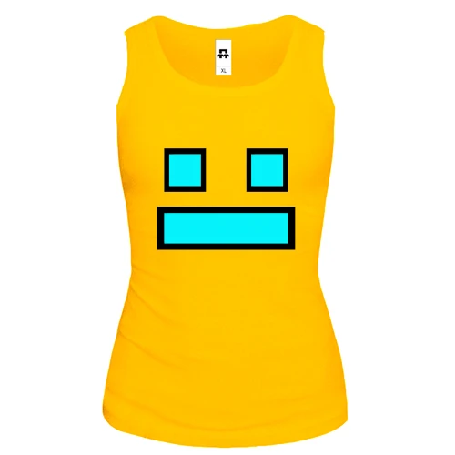 Жіноча майка «Geometry Dash Smile»