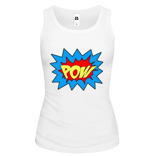 Женская майка POW!