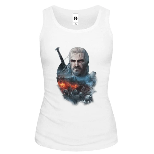 Женская майка The Witcher 3 - Geralt