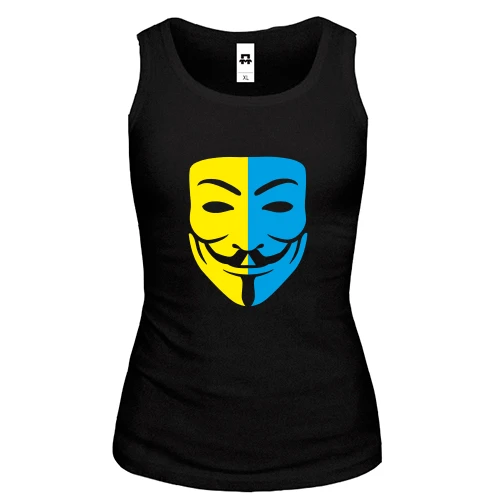 Женская майка Anonymous (Анонимус) UA
