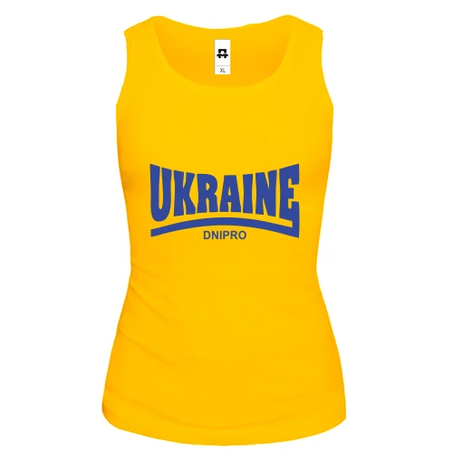 Жіноча майка Ukraine - Dnipro