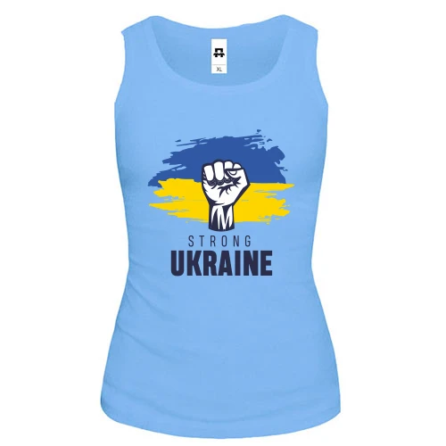 Жіноча майка Strong Ukraine