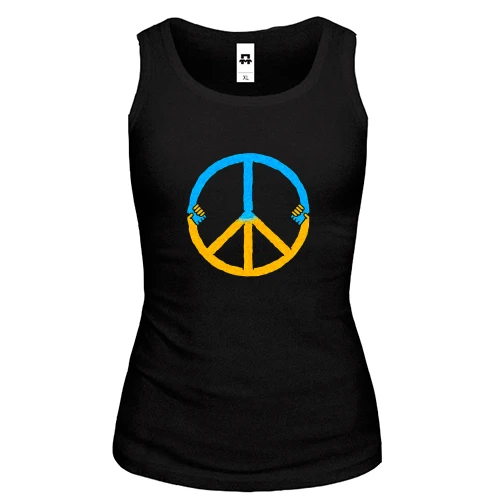 Жіноча майка Peace Ukraine