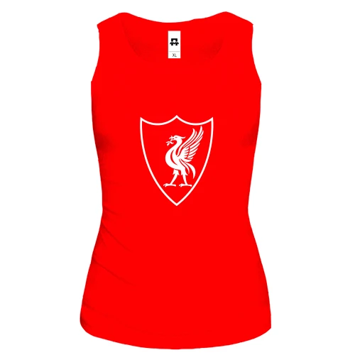 Женская майка, красный, Ливерпуль (LFC)