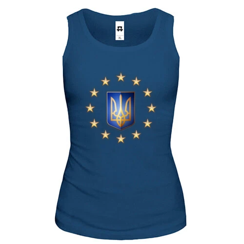 Жіноча майка Україна це Європа