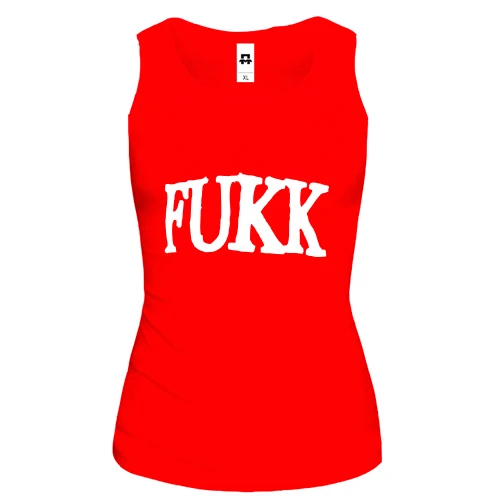 Женская майка Fukk
