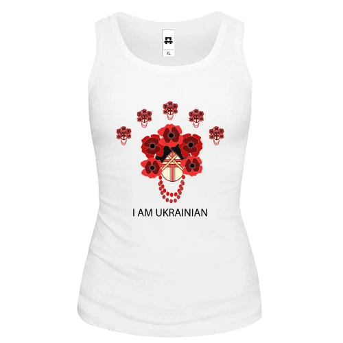 Жіноча майка I`m Ukrainian (ART)