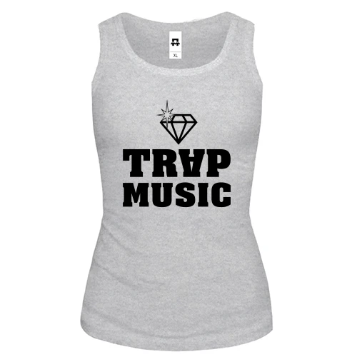 Женская майка TRAP MUSIK