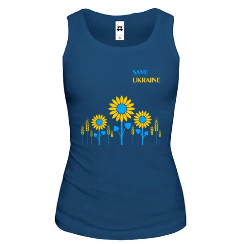 Жіноча майка Save Ukraine