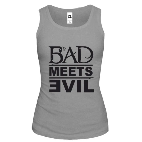 Жіноча майка Bad Meets Evil