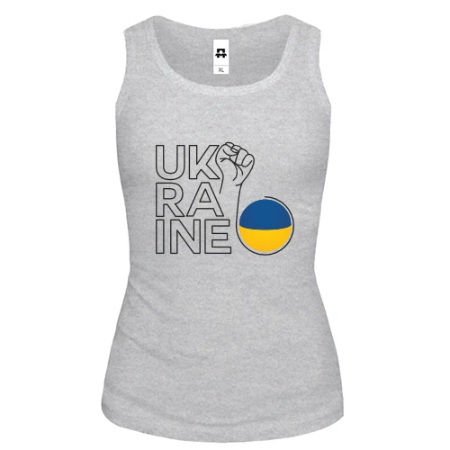 Жіноча майка Ukraine Power