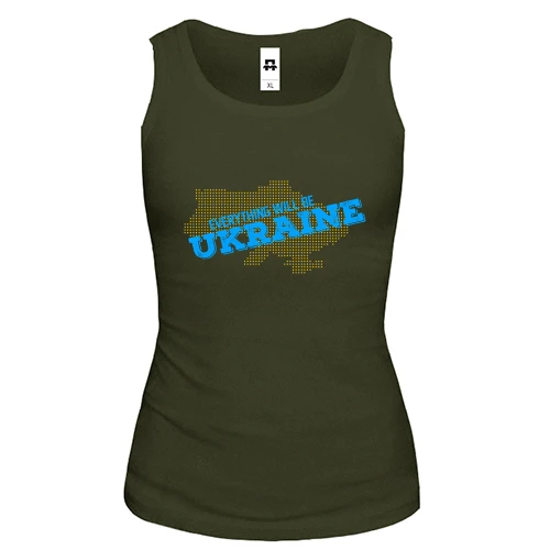 Жіноча майка Everything Will Be Ukraine (2)