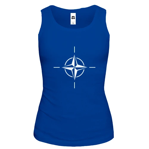 Жіноча майка з емблемою NATO