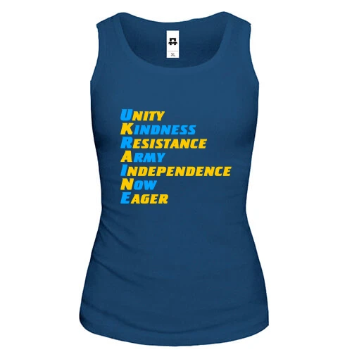 Жіноча майка Unity Kindness Resistance