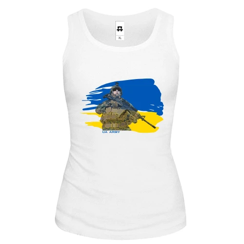 Жіноча майка UA Army (2)