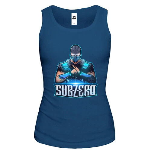Женская майка Mortal Kombat Subzero