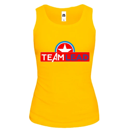 Женская майка "TeamLead"