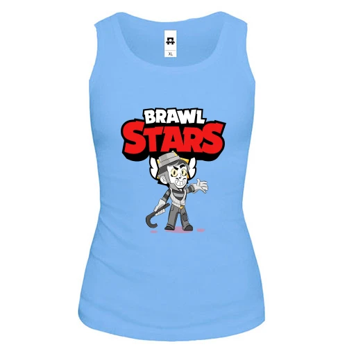 Женская майка Brawl Stars с Греем