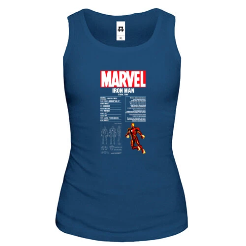 Женская майка "Marvel - Iron MAN"