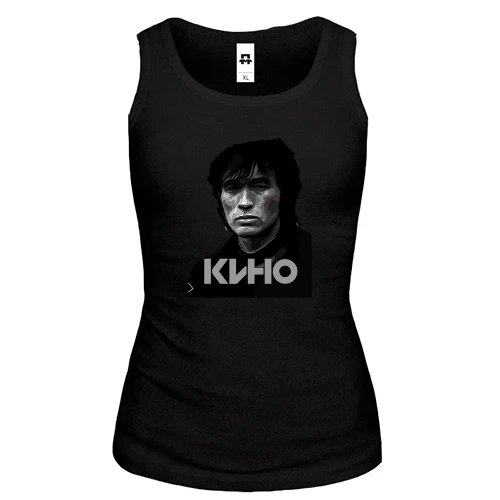 Жіноча майка "Кино - В. Цой"