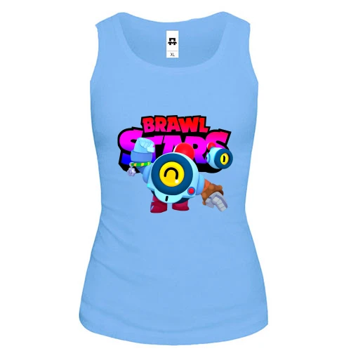 Женская майка с лого Brawl Stars