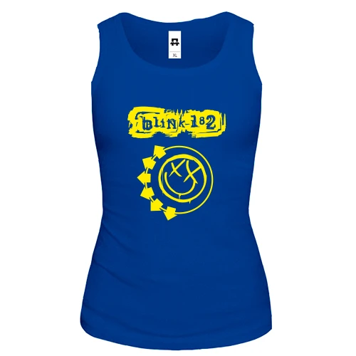 Женская майка Blink 182 black