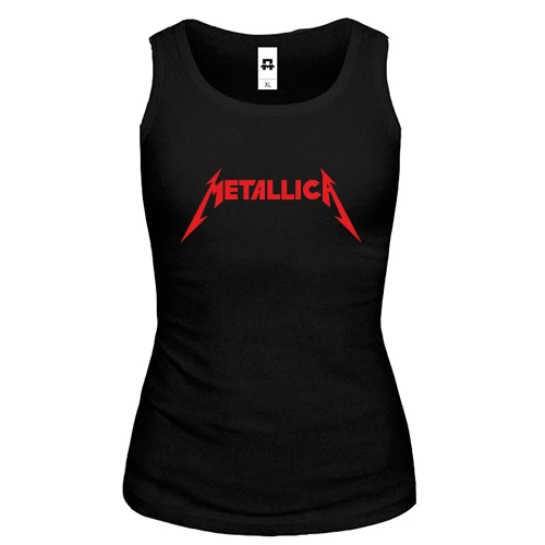 Женская майка, черный, Metallica 2