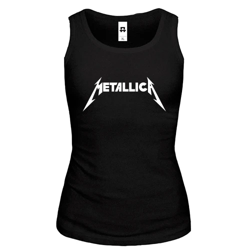 Женская майка, черный, Metallica
