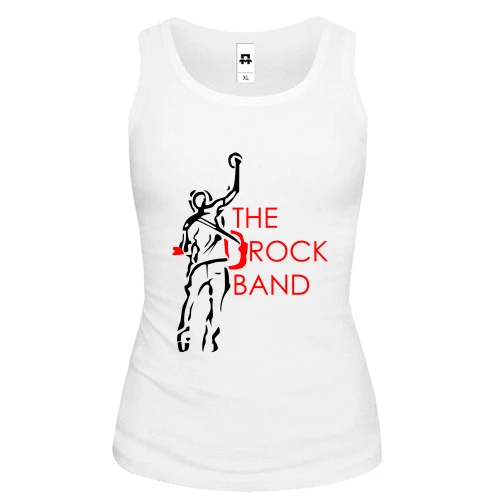 Женская майка The Rock Band