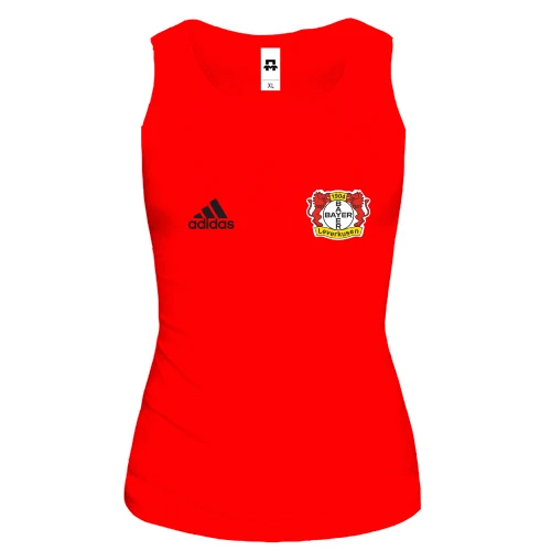 Женская майка, Красный, Байер 04 (Bayer 04 Leverkusen) mini