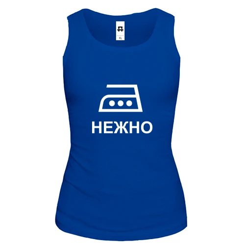 Женская майка Гладить нежно