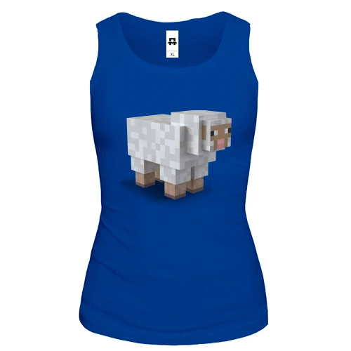 Жіноча майка Minecraft Вівця