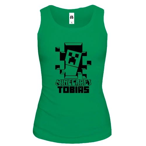 Жіноча майка Minecraft Tobias
