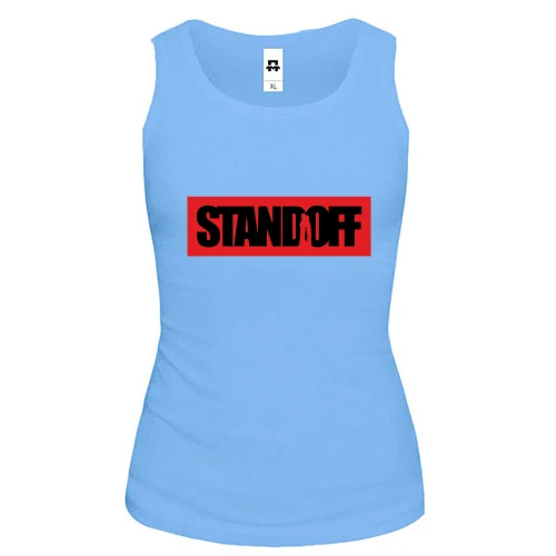 Жіноча майка Standoff Red