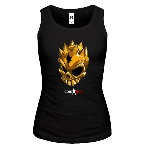 Жіноча майка STANDOFF 2 Gold Skull