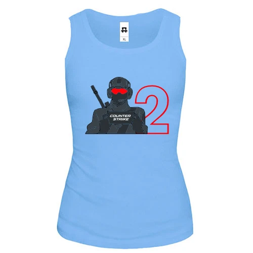 Жіноча майка Counter Strike 2 (Unit)
