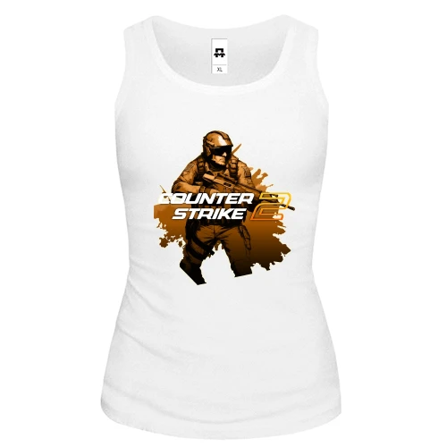 Жіноча майка Counter Strike АРТ