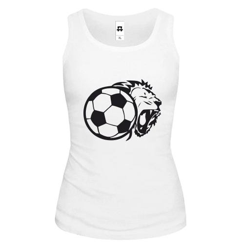 Женская майка lion football