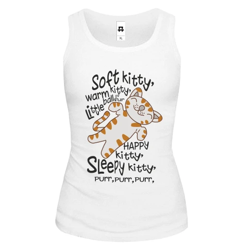 Жіноча майка Soft kitty
