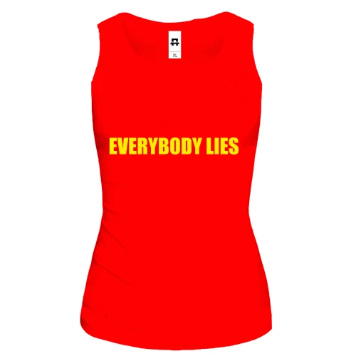 Жіноча майка House M.D. Everybody lies