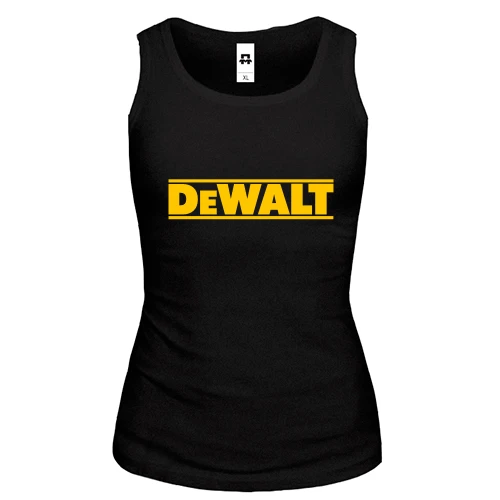 Жіноча майка, чорний, DeWalt