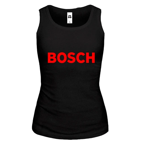 Жіноча майка, чорний, Bosch