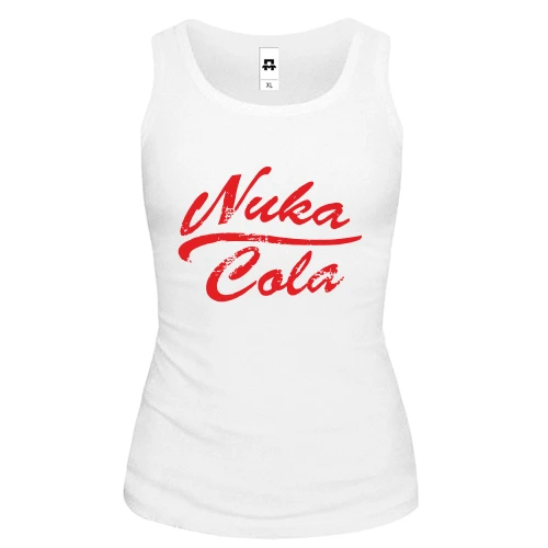 Женская майка Nuka-Cola logo