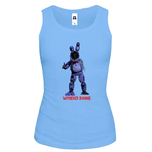 Жіноча майка Five Nights at Freddy’s (withered bonnie)